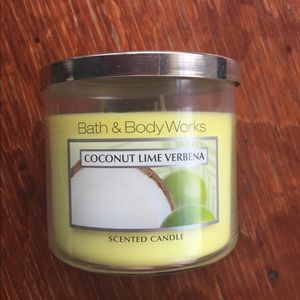 Bath and Body Works “Coconut Lime Verbana” Candle